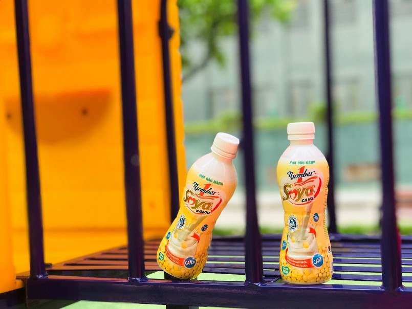 Sữa đậu nành Number 1 Soya Canxi sở hữu nguyên liệu và công nghệ được đánh giá cao