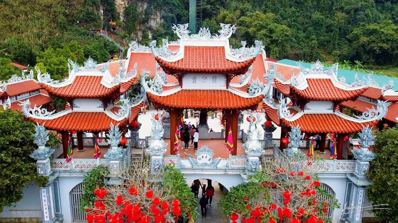 Đền Bồng Lai – Vẻ đẹp linh thiêng