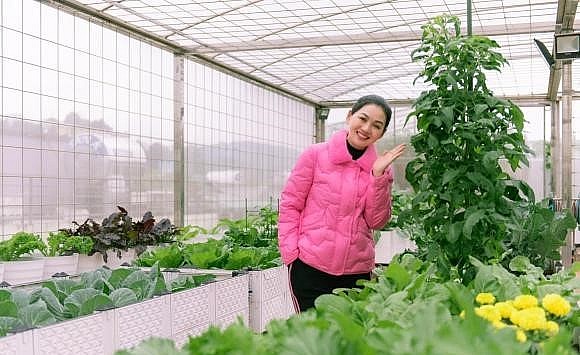 Choáng với vườn rau sân thượng của mẹ trẻ phố núi, nhiều loại hơn cả siêu thị.