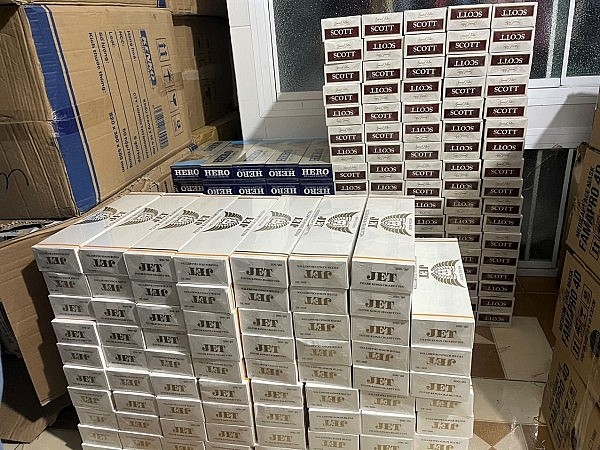 Thu giữ lượng lớn thuốc lá nhập lậu