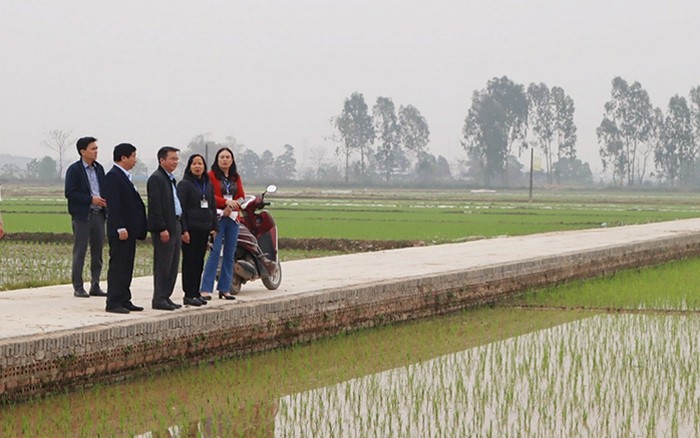 Đoàn Thẩm định nông thôn mới TP Hà Nội đã tiến hành thẩm định 2 xã Đại Đồng và Dị Nậu thuộc huyện Thạch Thất về tiêu chí đạt chuẩn nông thôn mới kiểu mẫu năm 2022 Đoàn Thẩm định nông thôn mới TP Hà Nội đã tiến hành thẩm định 2 xã Đại Đồng và Dị Nậu thuộc huyện Thạch Thất về tiêu chí đạt chuẩn nông thôn mới kiểu mẫu năm 2022