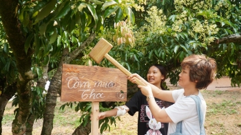 Trải nghiệm lạ tại "thủ phủ" vải thiều, khách đóng cọc sở hữu ngay cây vải cổ thụ