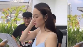 Cùng tiêm kích trứng, Minh Hằng tươi tắn đi quay 12 tiếng/ngày, nhan sắc gây chú ý