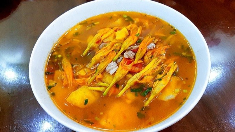 Hoa hiên chế biến được nhiều món ăn ngon, bổ dưỡng