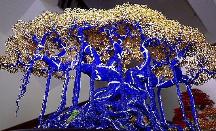 Một cây bonsai đẹp thì không chỉ ở màu sắc mà còn phải có hồn. Một cây bonsai đẹp thì không chỉ ở màu sắc mà còn phải có hồn.