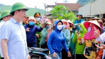 Nghệ An: Doanh nghiệp ở Quỳ Hợp hỗ trợ 10,4 tỷ đồng khắc phục "hố tử thần"