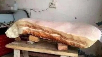 Tảng thịt lợn này có gì đặc biệt mà khiến nhiều người kinh ngạc có giá gần nửa tỷ đồng?