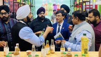 Nông sản Việt được quảng bá tại Hội chợ Thực phẩm & Đồ uống Quốc tế (AAHAR)