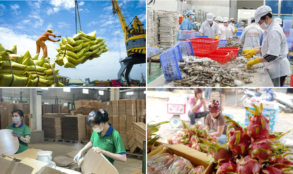 Ngành nông nghiệp xuất siêu 1,7 tỷ USD trong quý I/2023