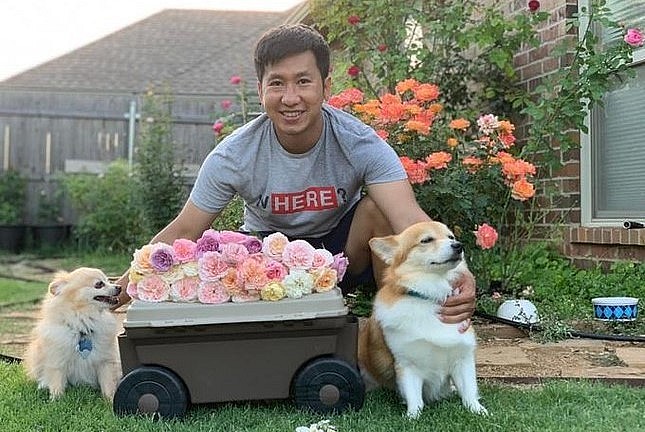 Dù khá vất vả để duy trì vườn nhà nhưng anh Nhân thấy rất ý nghĩa.