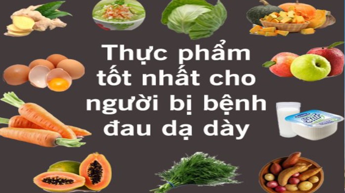 Những loại thực phẩm tốt cho người bị trào ngược dạ dày