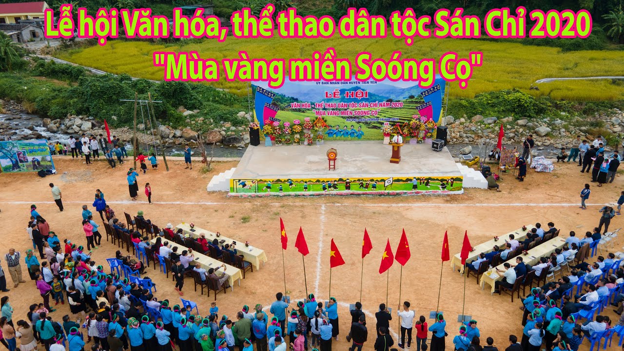 Mùa vàng miền Soóng Cọ Lễ hội Sán Chỉ Đại Dực - Quangninh Is Beautiful In  The Season Of Ripe Rice - YouTube