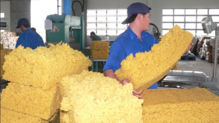 Quý I/2023, xuất khẩu cao su giảm 22,9% về giá trị