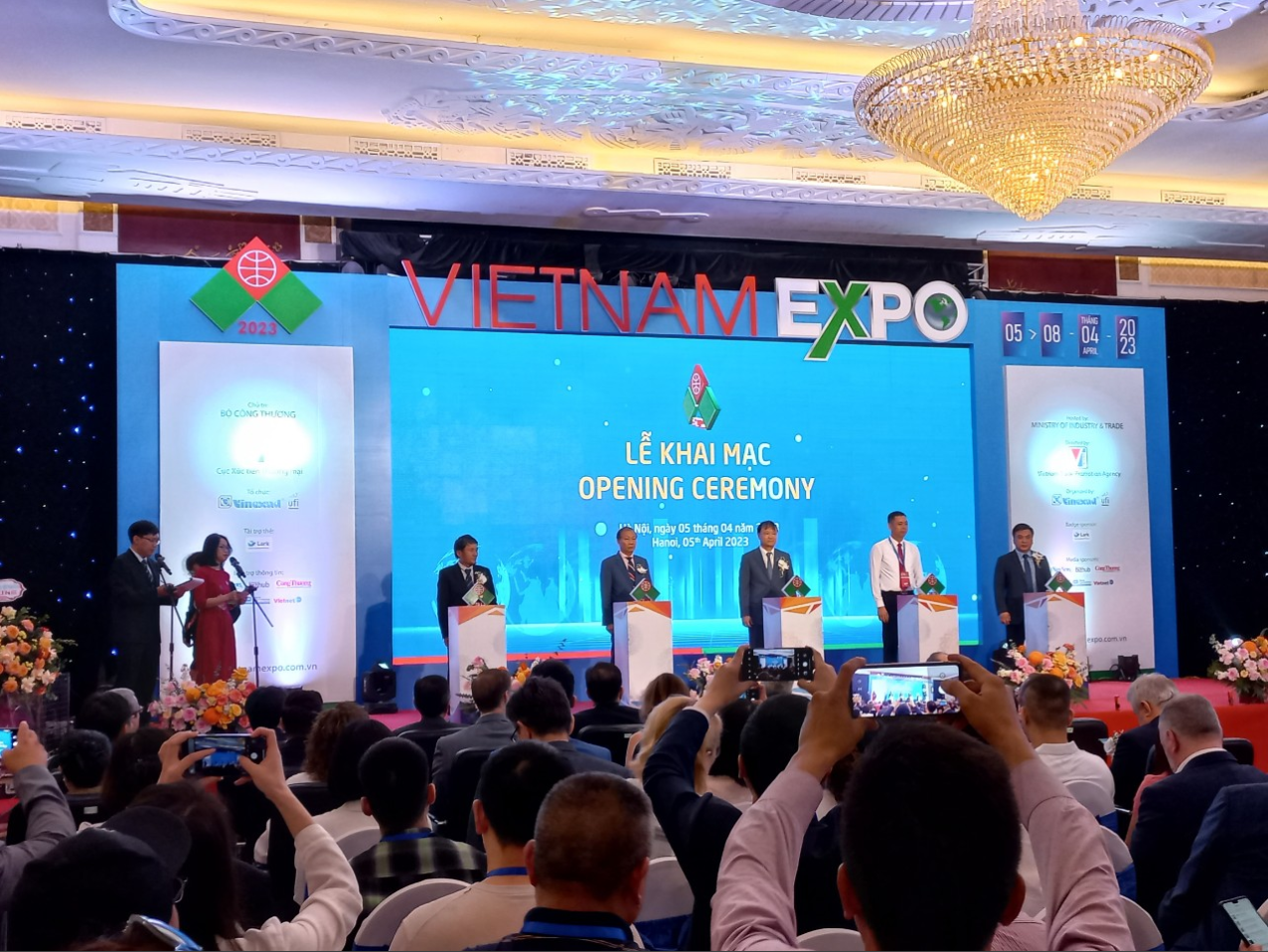 500 doanh nghiệp tham gia Hội chợ Thương mại Quốc tế Việt Nam - Vietnam Expo lần thứ 32