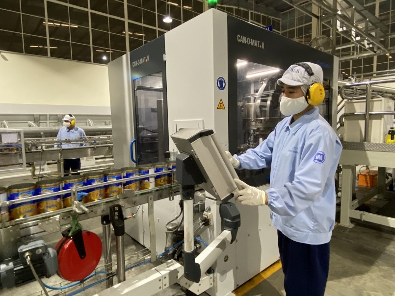 Các sản phẩm sữa bột của Vinamilk được sản xuất trong dây chuyền khép kín, đảm bảo các tiêu chuẩn quốc tế khắt khe.