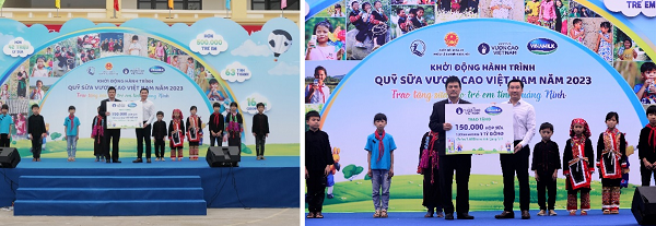 Năm nay, trẻ em có hoàn cảnh đặc biệt tại Quảng Ninh sẽ được nhận 150.000 hộp sữa trị giá 1 tỷ đồng từ Quỹ sữa Vươn cao Việt Nam