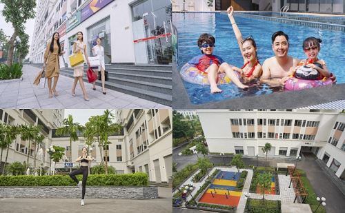 Hệ tiện ích tại Eurowindow River Park đáp ứng đầy đủ nhu cầu mua sắm, thể thao, vui chơi cho cư dân