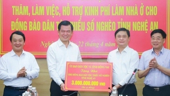Đồng Nai hỗ trợ Nghệ An 4 tỷ đồng làm nhà cho đồng bào dân tộc thiểu số, khắc phục hậu quả thiên tai