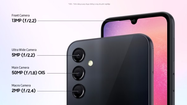 Điện thoại Samsung Galaxy A24 chính thức mở bán vào 27/4/2023.