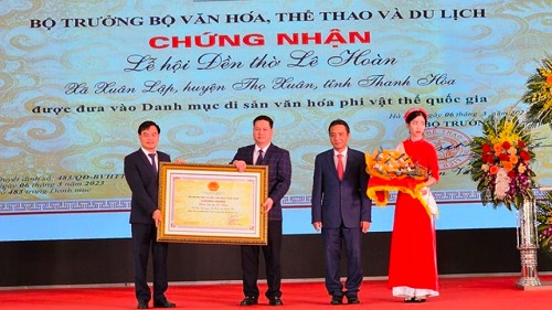 Thanh Hóa có thêm Di sản văn hóa phi vật thể quốc gia
