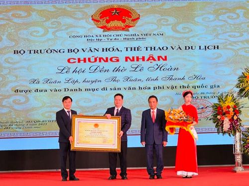Thanh Hóa có thêm Di sản văn hóa phi vật thể quốc gia