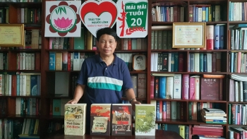 Nhà văn Đặng Vương Hưng - người khơi nguồn cho sự ra đời bộ sách “Nhật ký thời chiến Việt Nam”