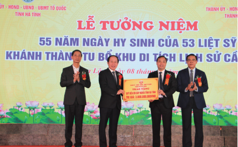 Cầu Nhe - Nơi an nghỉ của 53 liệt sĩ những người con “Thành phố Hoa phượng đỏ”