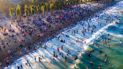 Ninh Thuận đón khoảng 90.000 khách du lịch trong 5 ngày nghỉ lễ 30/4-1/5