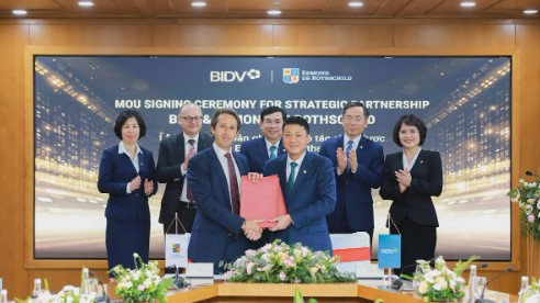 Hợp tác chiến lược giữa BIDV và Edmond de Rothschild