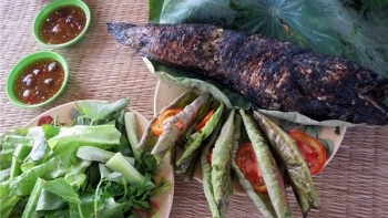 Cá lóc nướng trui – đậm đà hương vị của miền quê Nam Bộ