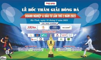 Hà Tĩnh: Bế mạc và trao giải bóng đá Doanh nghiệp và Đầu tư lần thứ 2