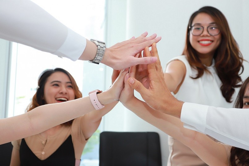 Vinamilk tập trung xây dựng văn hóa Tôn trọng, cởi mở, hợp tác, kết nối, tôn trọng sự khác biệt và thúc đẩy sáng tạo