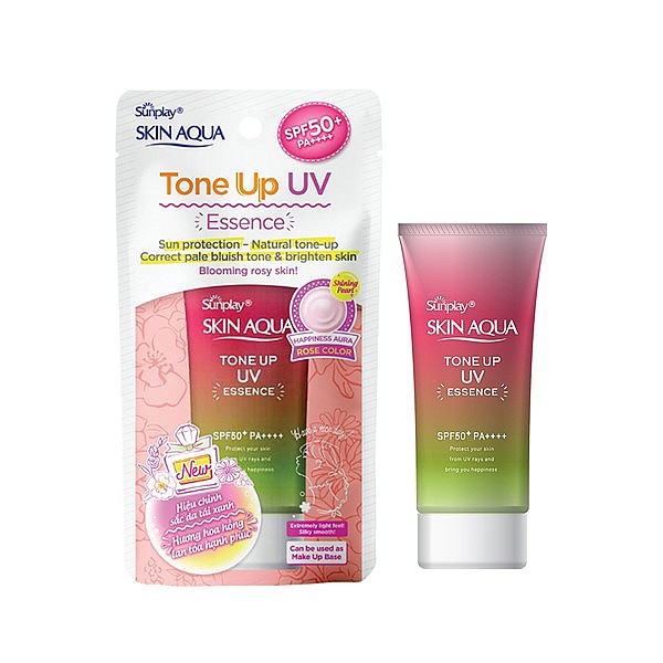 Giá mỹ phẩm dòng kem chống nắng Skin Aqua Tone Up UV của Sunplay