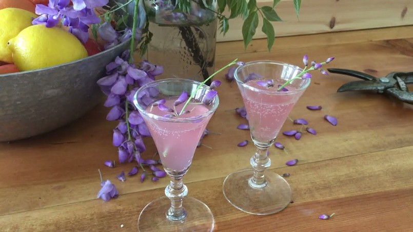 Mật hoa tử đằng lên men tự 