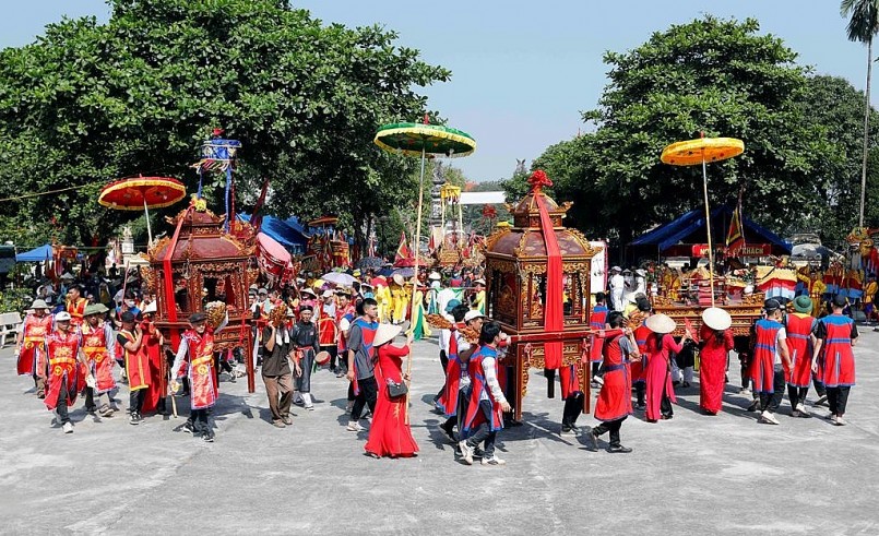 Tưng bừng Lễ hội truyền thống Chử Đồng Tử - Tiên Dung xã Tự Nhiên năm 2023 Tưng bừng Lễ hội truyền thống Chử Đồng Tử - Tiên Dung xã Tự Nhiên năm 2023