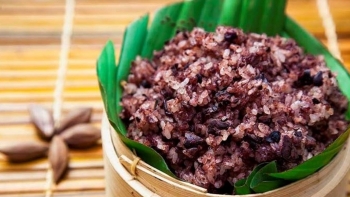 Xôi trám đen- đậm đà hương vị xứ Lạng