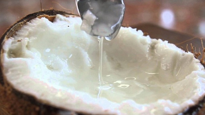 Dừa sáp được chế biến thành các món giải nhiệt được nhiều người ưa chuộng.