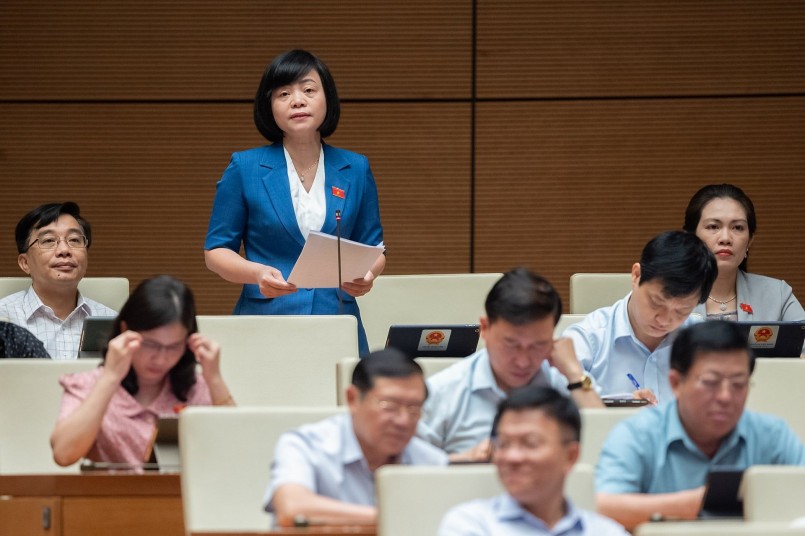 Đại biểu Nguyễn Thanh Cầm - Đoàn ĐBQH tỉnh Tiền Giang