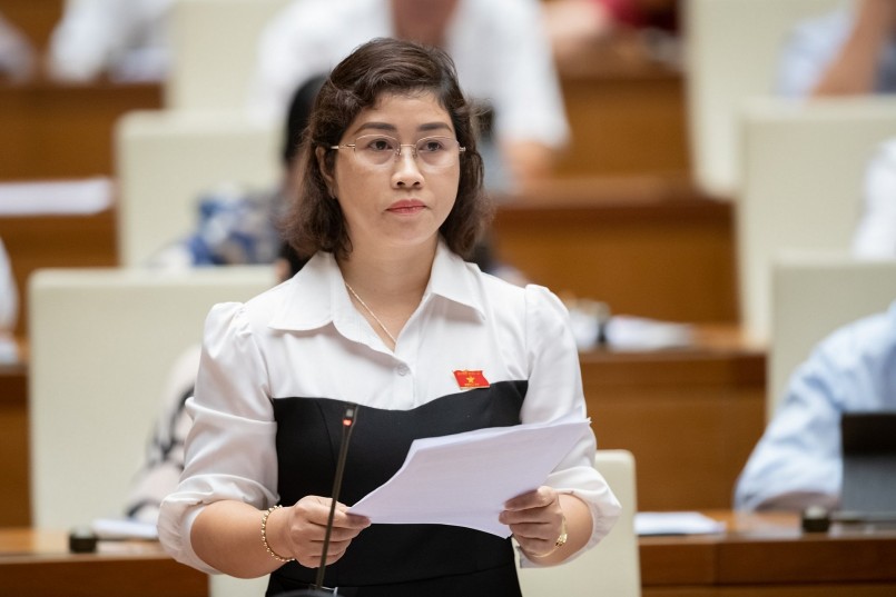 Đại biểu Phạm Thị Kiều – Đoàn ĐBQH tỉnh Đắk