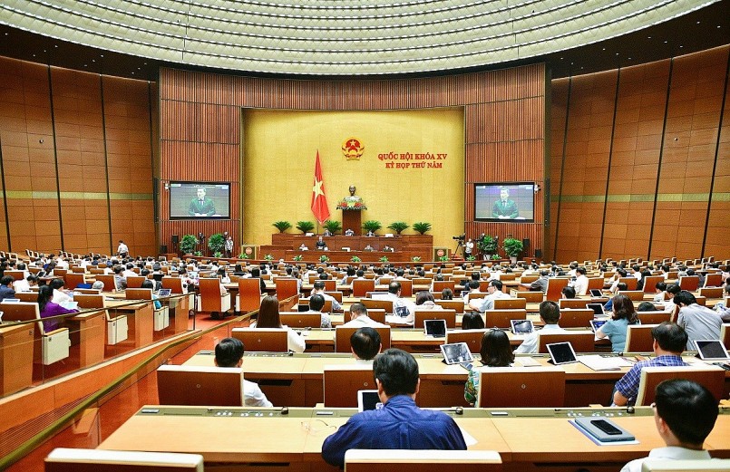 Toàn cảnh phiên thảo luận sáng 26/5 tại Kỳ họp thứ 5, Quốc hội khóa XV