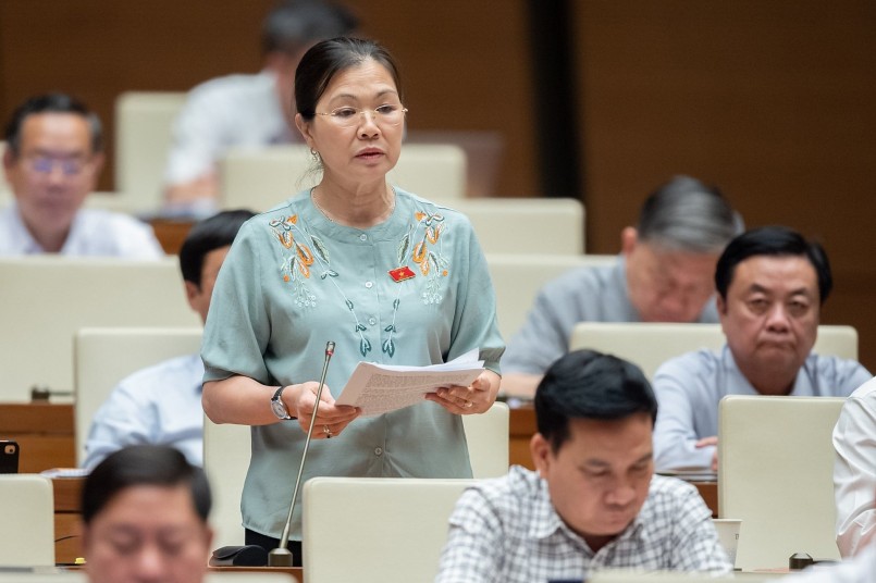 Đại biểu Trương Thị Ngọc Ánh – Đoàn ĐBQH thành phố Cần Thơ.