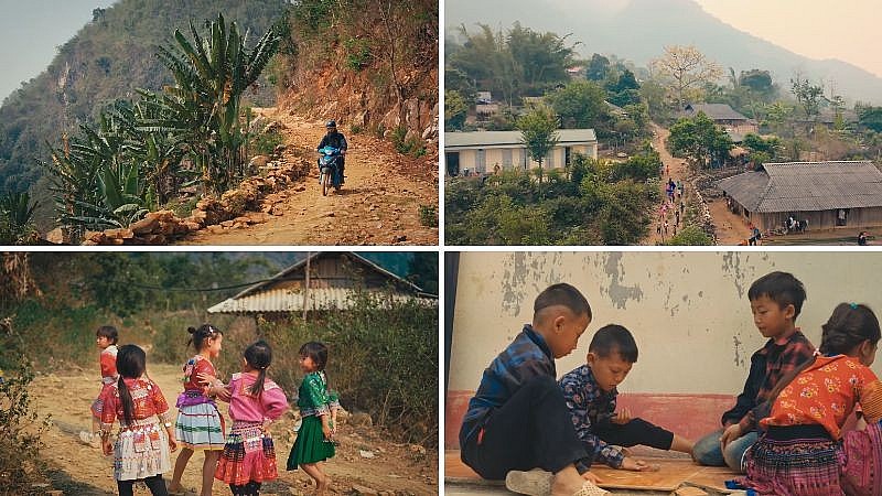 Khung cảnh cảnh đẹp và yên bình tại Mường Chà