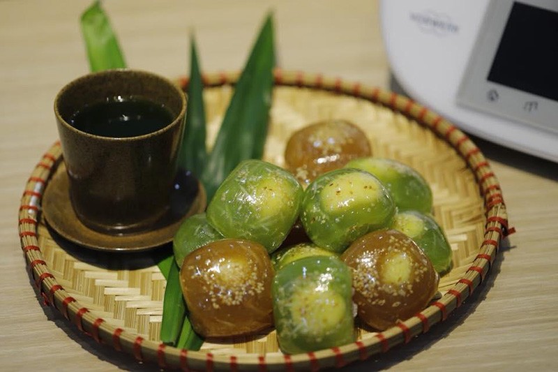 Bánh Phu Thê lá dứa