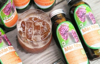 Mật nho Ninh Thuận- đặc sản miền cát trắng