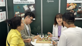 Nông sản, thực phẩm Việt Nam thu hút khách tại Triển lãm Seoul Food 2023