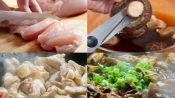 Cách làm gà xào nấm thơm ngon “xoắn lưỡi”