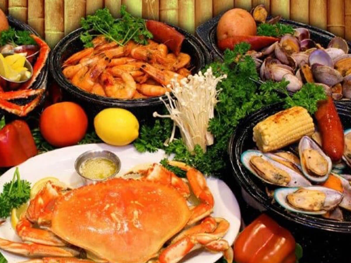 Thưởng thức hải sản phá Tam Giang