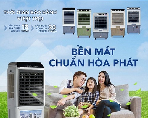 Điều hòa, quạt làm mát Hòa Phát sẵn sàng giải nhiệt mùa hè siêu nóng năm nay