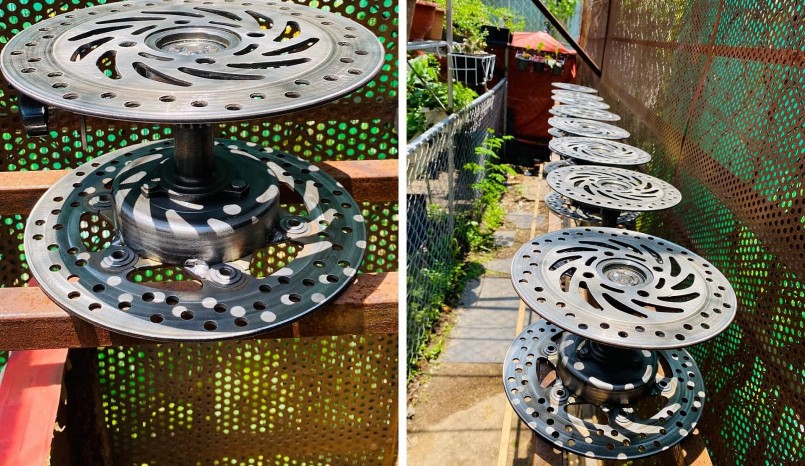 Các sản phẩm bàn xoay bonsai tùy kích thước và tiện tích có già từ vài trăm nghìn đến tiền triệu.