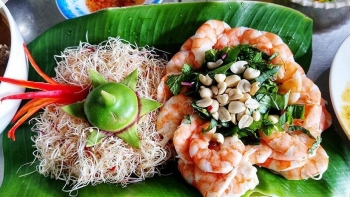 Gỏi bông bần, món đặc sản của miền Tây sông nước